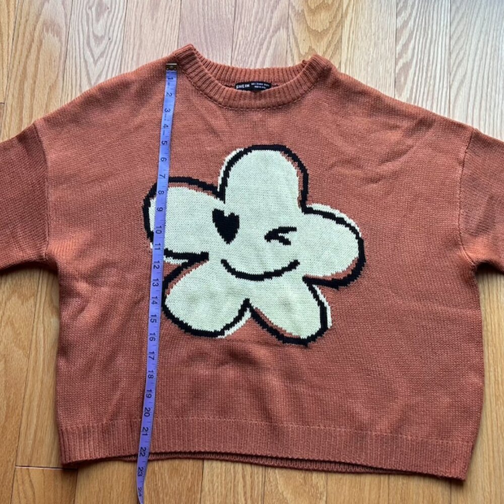 SHEIN Smiley Sweater